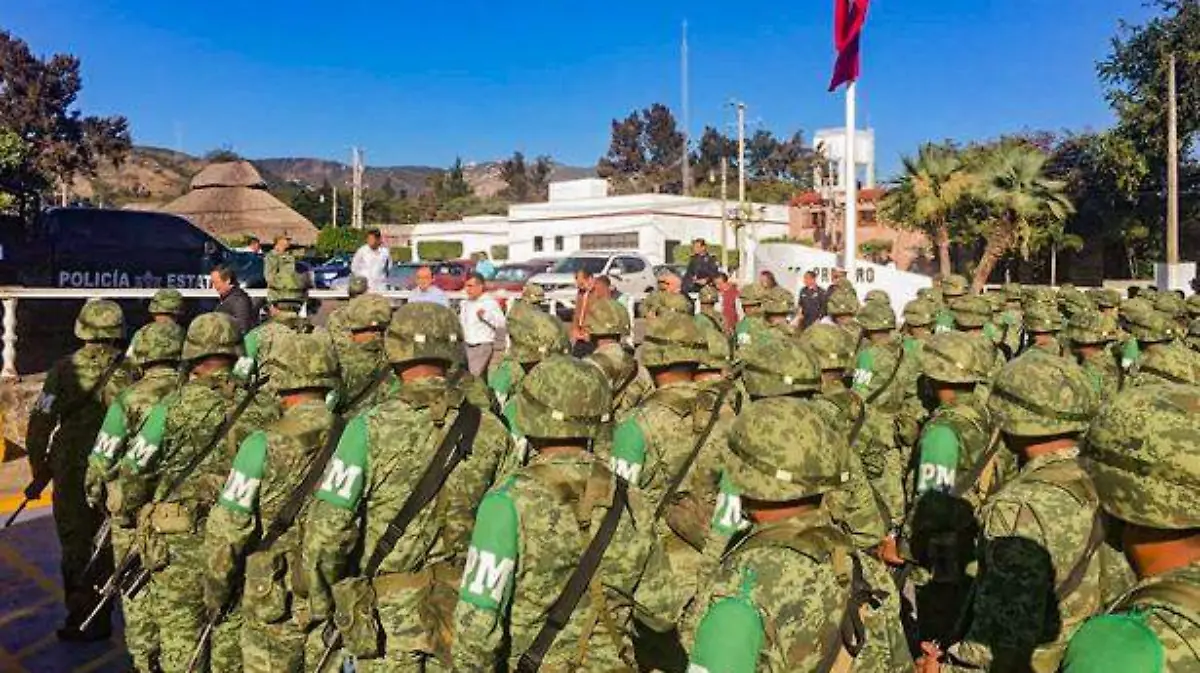 Acapulco Guardia Nacional primer pase de lista